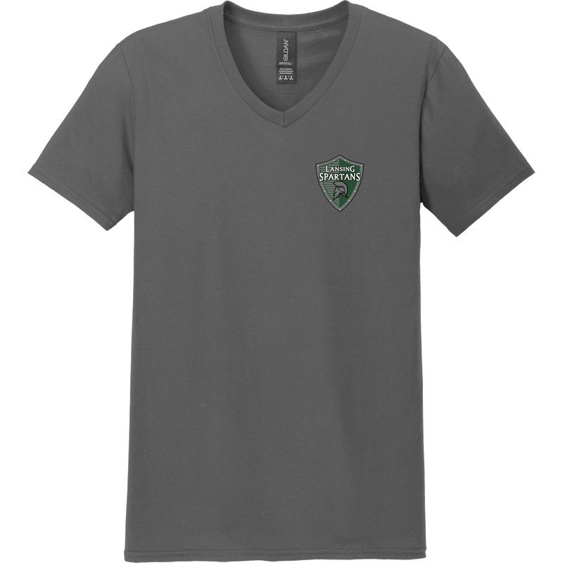 Lansing Spartans Softstyle V-Neck T-Shirt