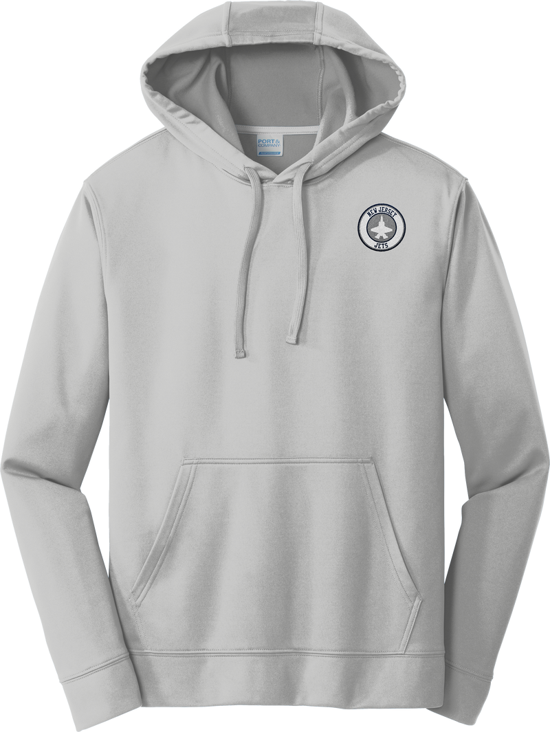 NJ Jets Performance Fleece Pullover Hooded Sweatshirt