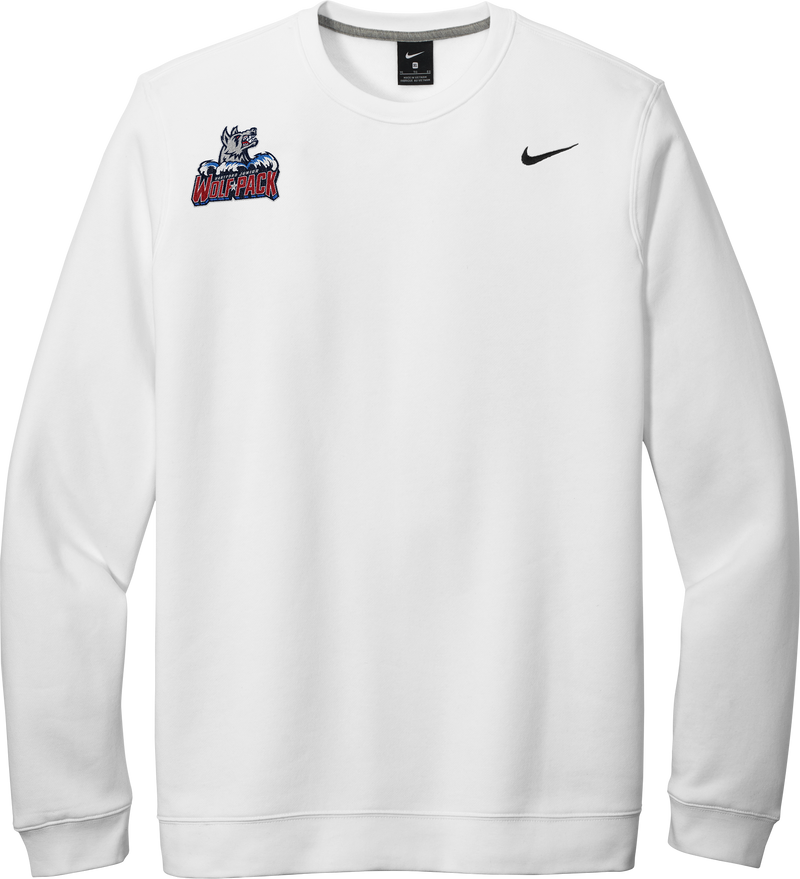 Hartford Jr. Wolfpack Nike Club Fleece Crew