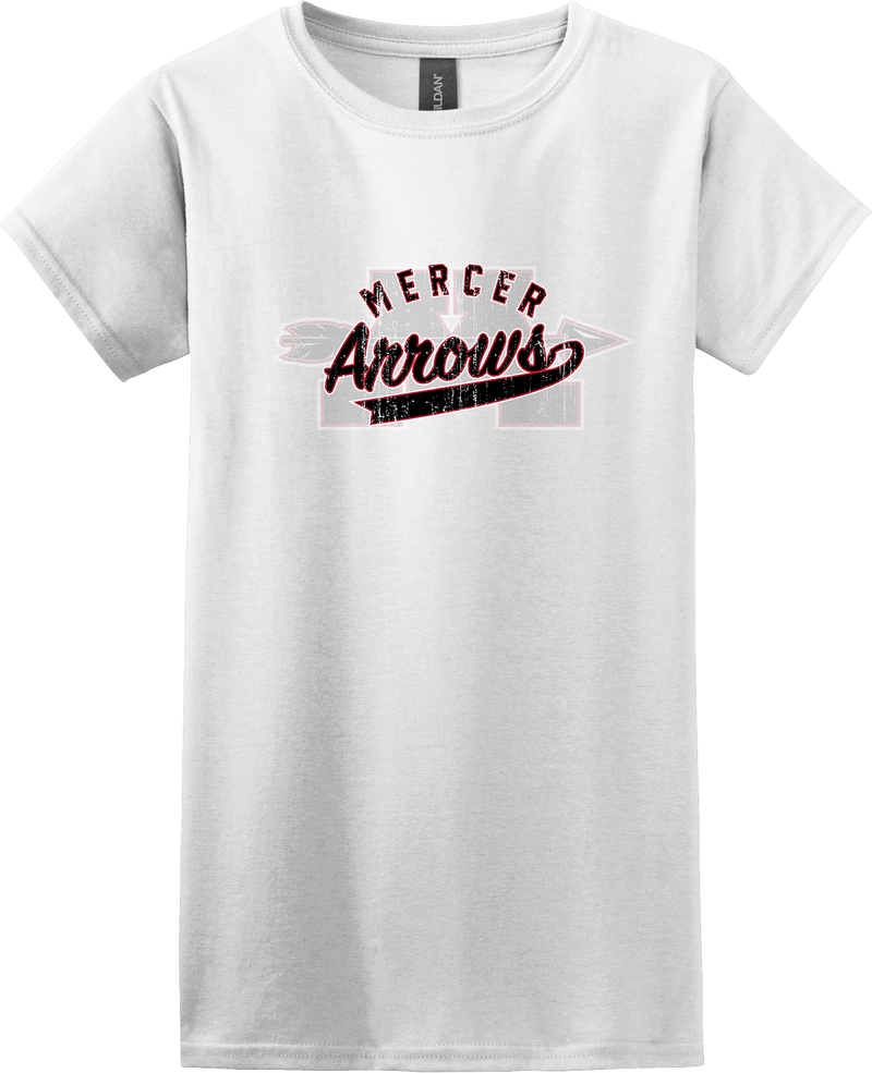 Mercer Arrows Softstyle Ladies' T-Shirt