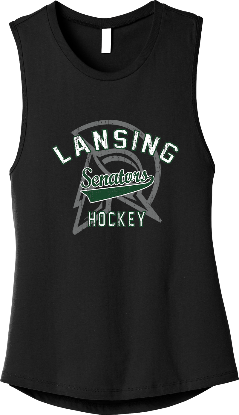 Lansing Senators Womens Jersey Muscle Tank