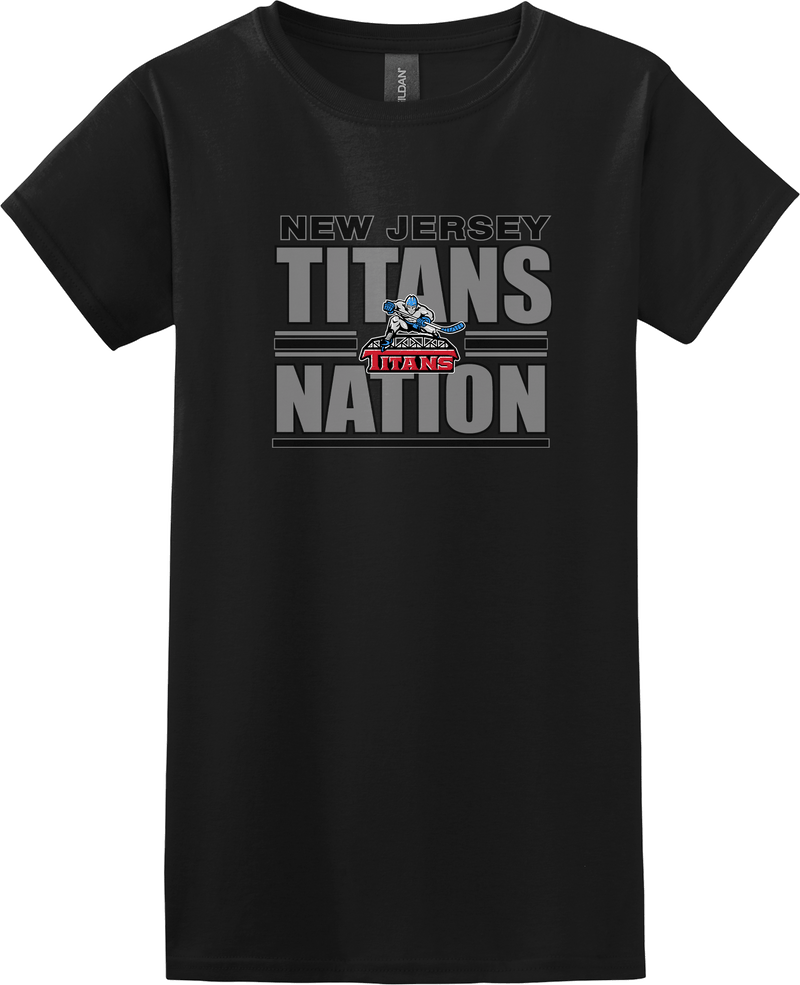 NJ Titans Softstyle Ladies' T-Shirt