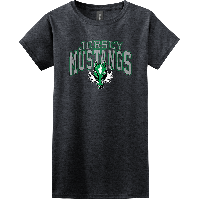 Jersey Mustangs Softstyle Ladies' T-Shirt