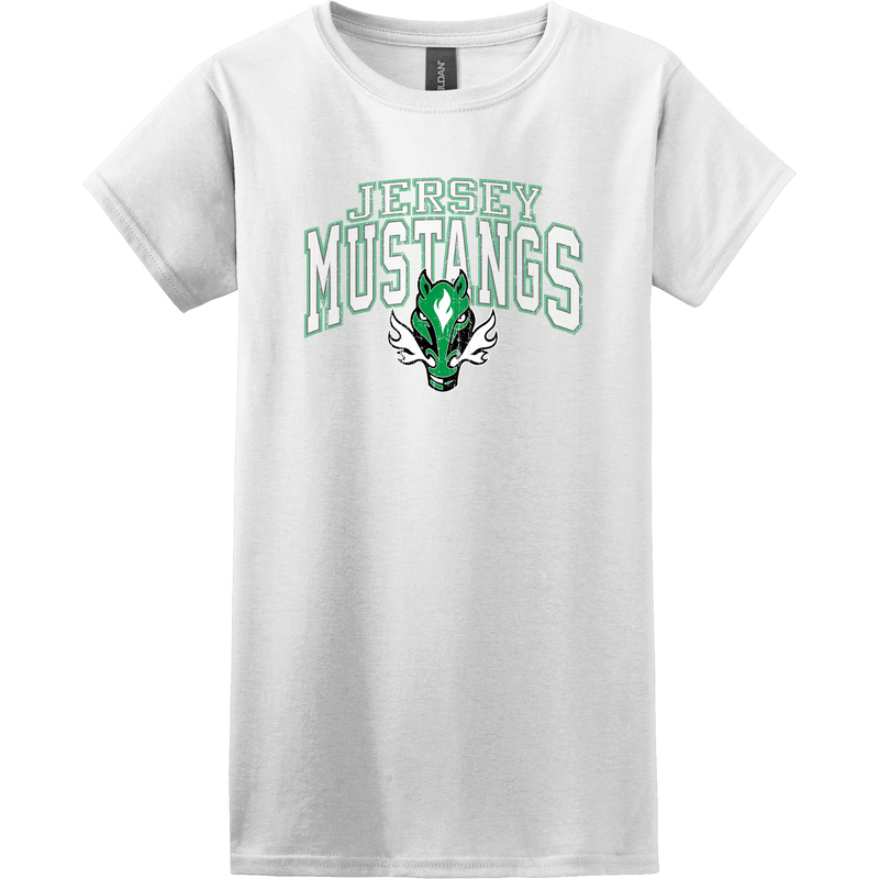 Jersey Mustangs Softstyle Ladies' T-Shirt