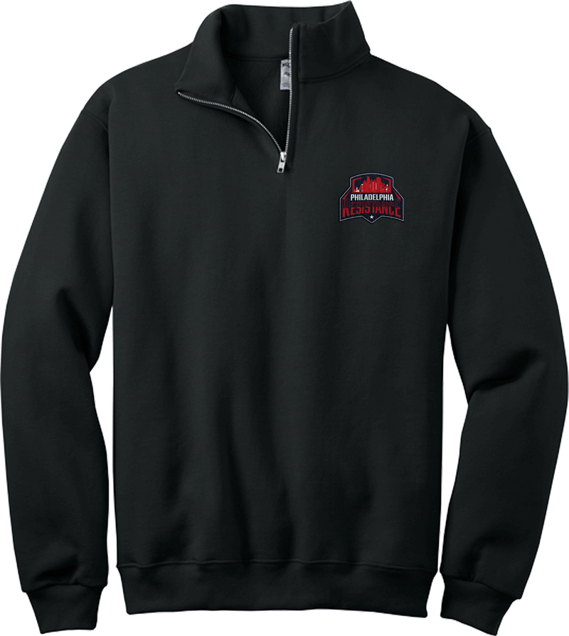 Philadelphia Resistance NuBlend 1/4-Zip Cadet Collar Sweatshirt