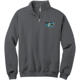 Boca Barracudas NuBlend 1/4-Zip Cadet Collar Sweatshirt