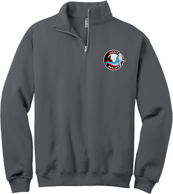 Jersey Shore Whalers NuBlend 1/4-Zip Cadet Collar Sweatshirt