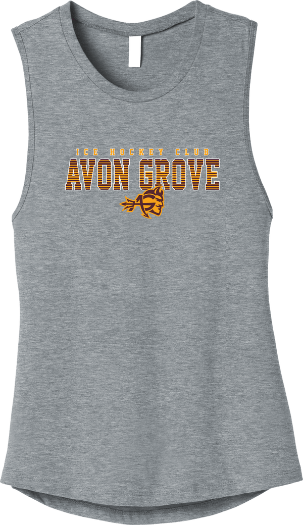 Avon Grove Womens Jersey Muscle Tank