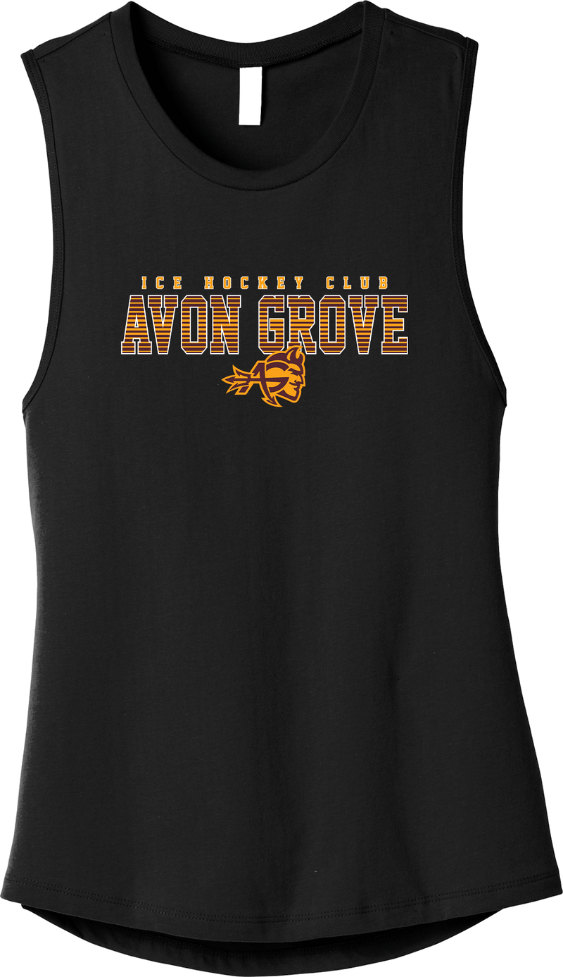 Avon Grove Womens Jersey Muscle Tank