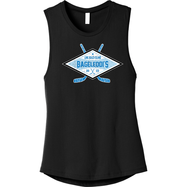 BagelEddi's Womens Jersey Muscle Tank