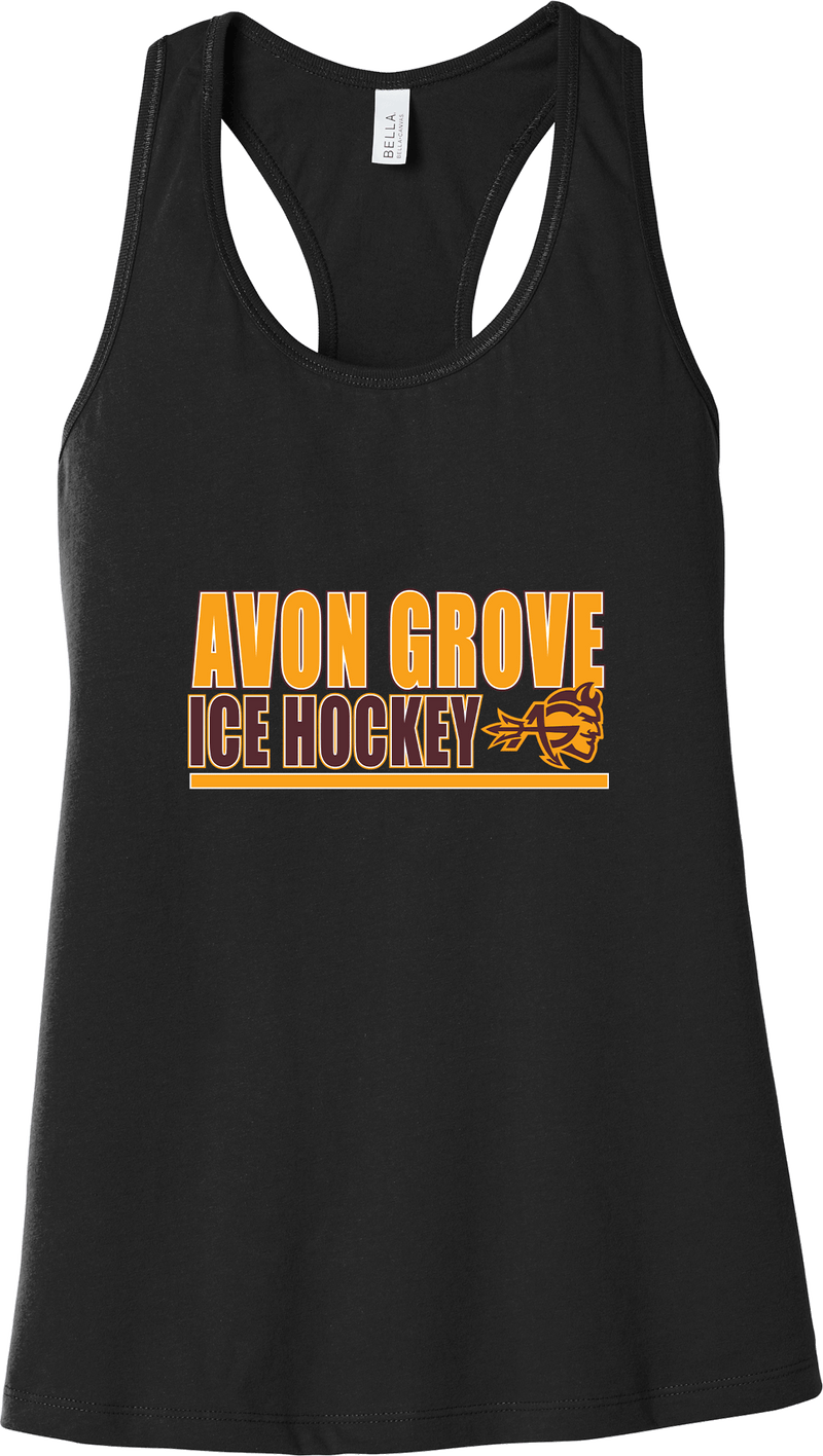 Avon Grove Womens Jersey Racerback Tank