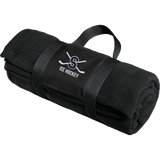 Midd South Hockey Fleece Blanket with Carrying Strap