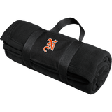 Midd North Hockey Fleece Blanket with Carrying Strap