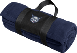 CT Bobcats Fleece Blanket with Carrying Strap