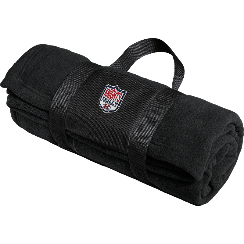 Knights Youth Football Fleece Blanket with Carrying Strap