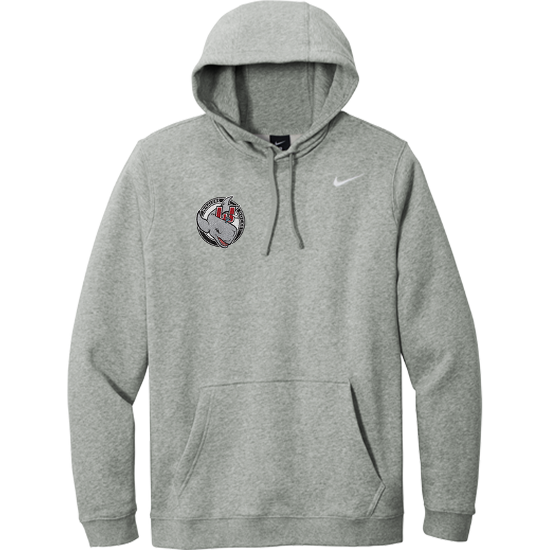 CT Whalers Tier 2 Nike Club Fleece Pullover Hoodie