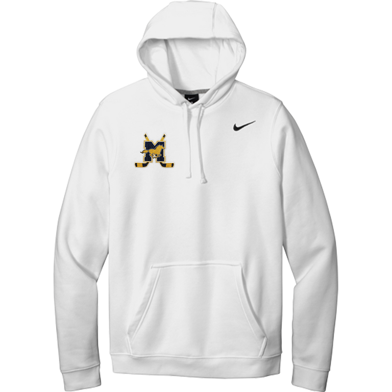 Marlboro Hockey Nike Club Fleece Pullover Hoodie