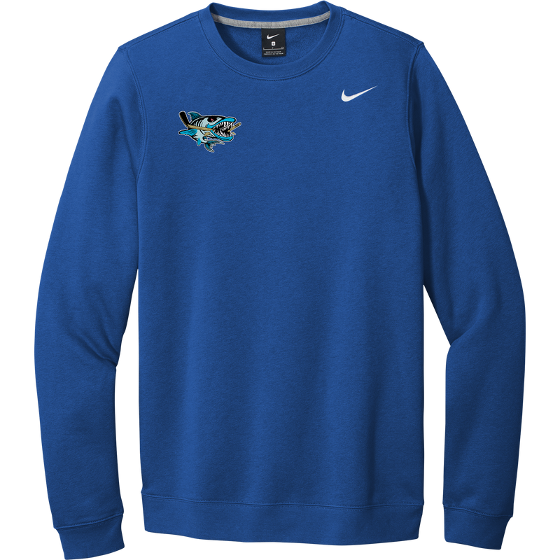 Boca Barracudas Nike Club Fleece Crew