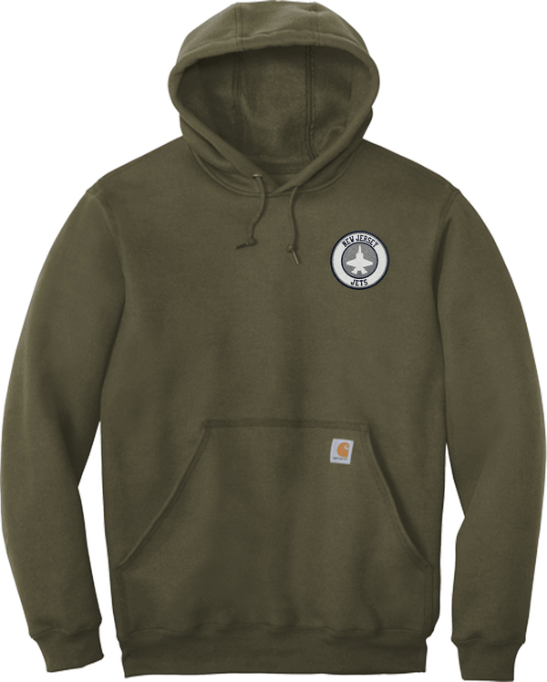 NJ Jets Carhartt Midweight Hooded Sweatshirt