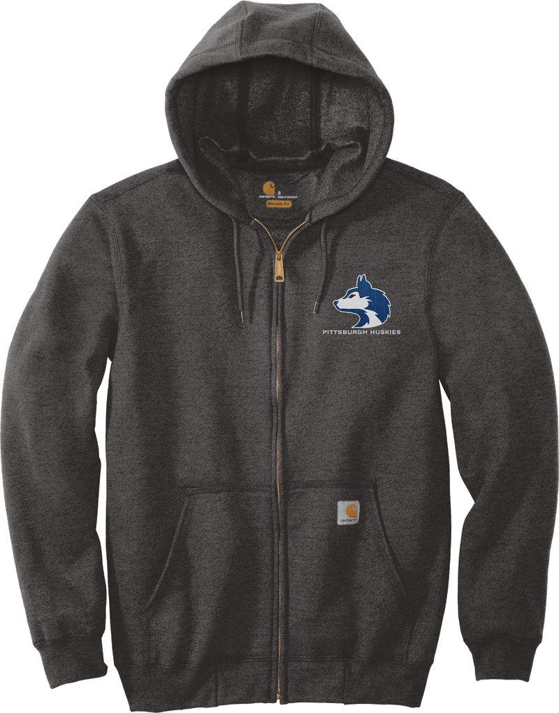 Pittsburgh Huskies Carhartt Midweight Hooded Zip-Front Sweatshirt