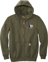 Jersey Shore Whalers Carhartt Midweight Hooded Zip-Front Sweatshirt