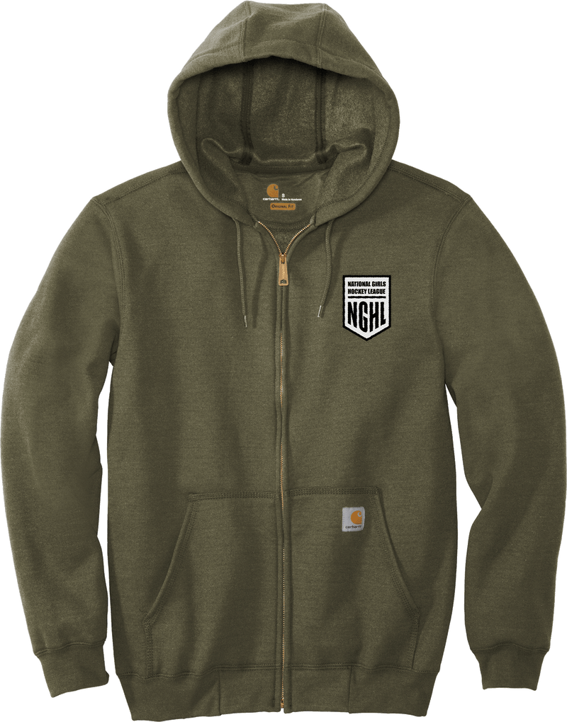 NGHL Carhartt Midweight Hooded Zip-Front Sweatshirt