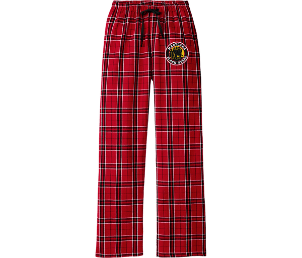 Maryland Black Bears Women’s Flannel Plaid Pant