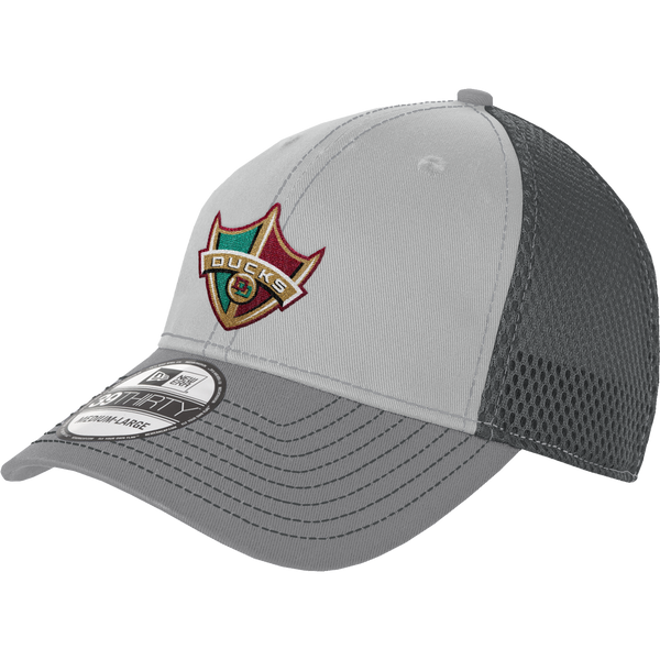 Delaware Ducks New Era Stretch Mesh Contrast Stitch Cap