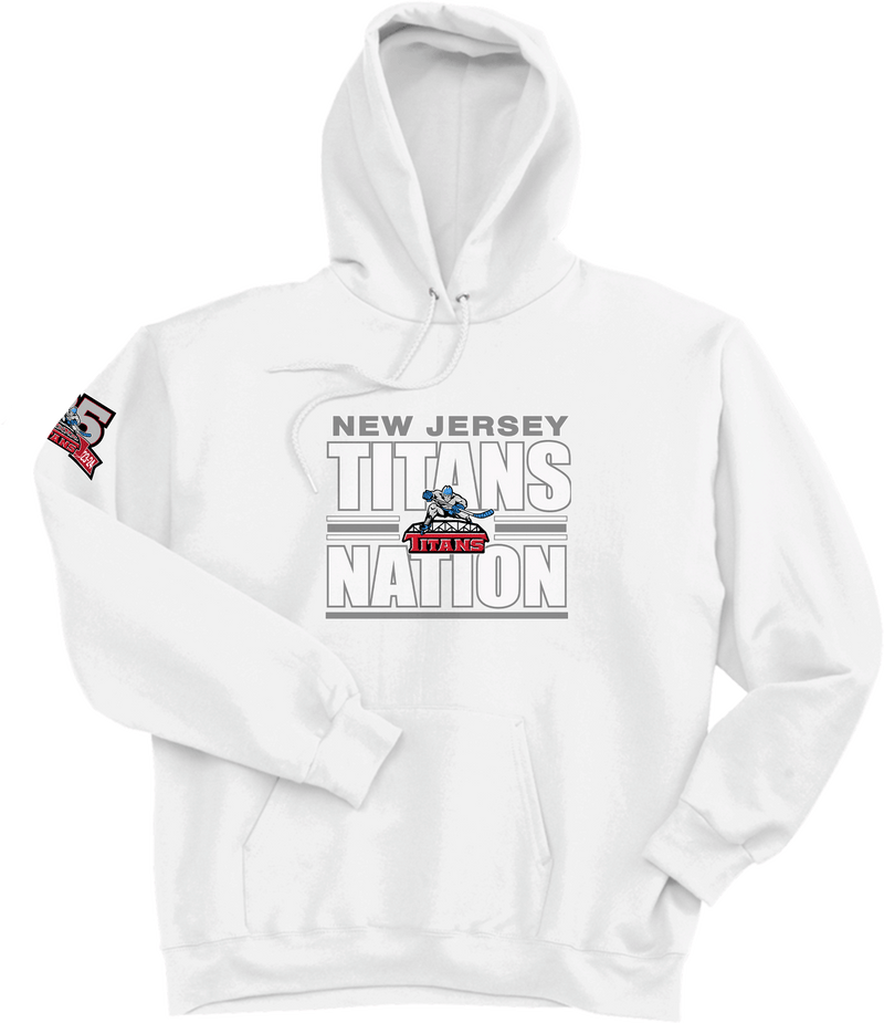 NJ Titans Ultimate Cotton - Pullover Hooded Sweatshirt