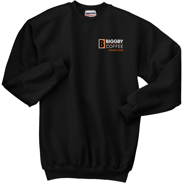 Biggby Coffee Hockey Club Ultimate Cotton - Crewneck Sweatshirt