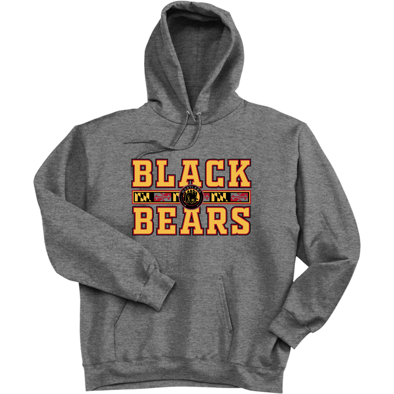 MD Jr. Black Bears Ultimate Cotton - Pullover Hooded Sweatshirt