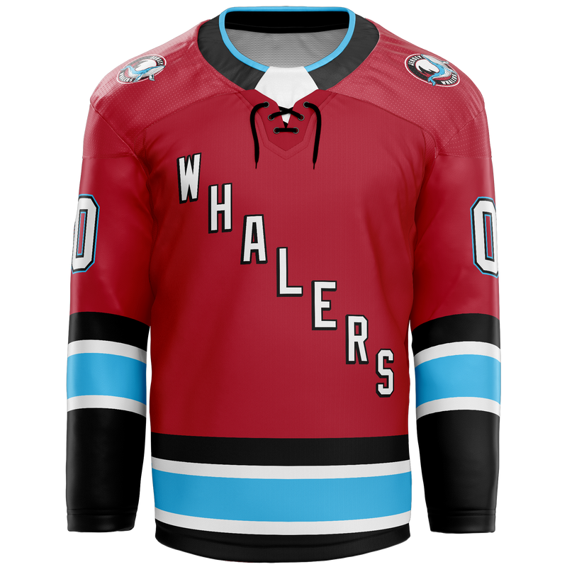 Jersey Shore Whalers Adult Player Sublimated Jersey