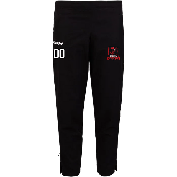 CCM Lightweight Youth Warm Up Pants (King Cobras)