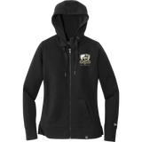 HVM Bulldogs New Era Ladies French Terry Full-Zip Hoodie