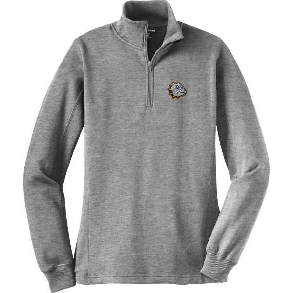 Chelsea Bulldogs Ladies 1/4-Zip Sweatshirt