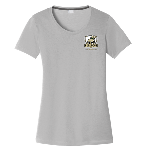 HVM Bulldogs Ladies PosiCharge Competitor Cotton Touch Scoop Neck Tee