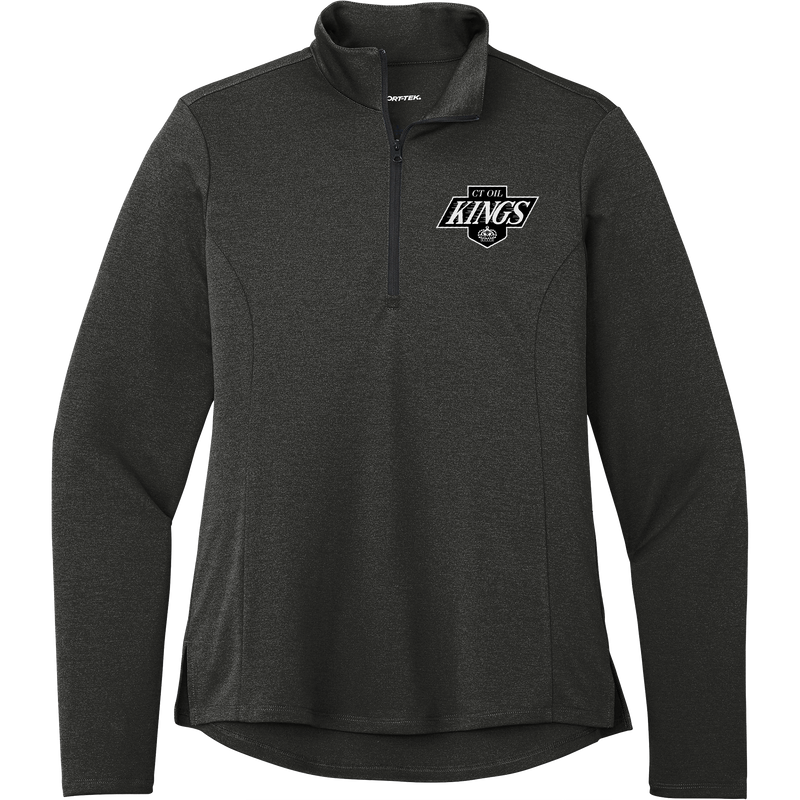 CT Oil Kings Ladies Endeavor 1/2-Zip Pullover