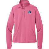 Pittsburgh Huskies Ladies Sport-Wick Stretch 1/4-Zip Pullover