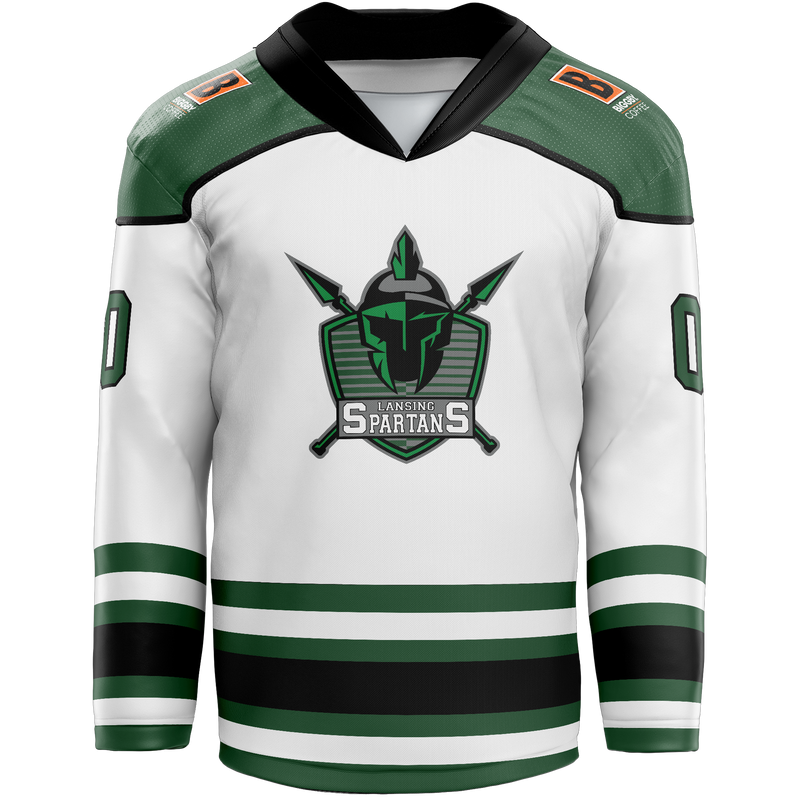 Lansing Spartans Adult Goalie Sublimated Jersey