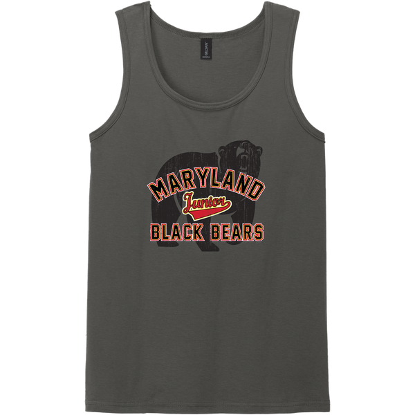 MD Jr. Black Bears Softstyle Tank Top