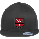 NJ Raiders New Era Flat Bill Snapback Cap