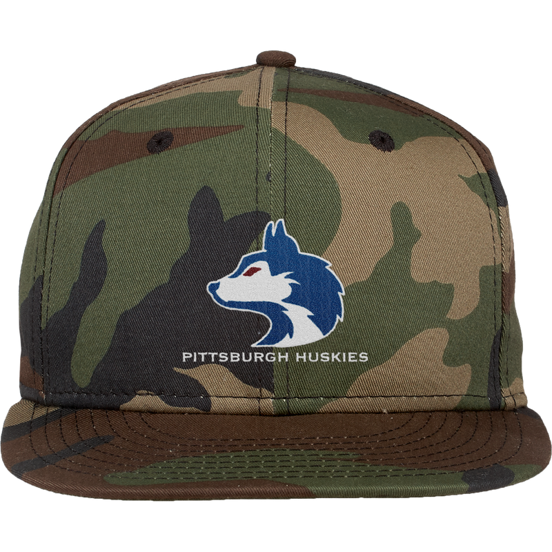 Pittsburgh Huskies New Era Flat Bill Snapback Cap