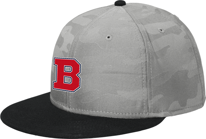 CT Bobcats New Era Camo Flat Bill Snapback Cap