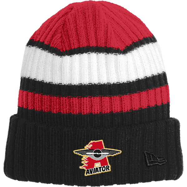 NY Aviators New Era Ribbed Tailgate Beanie