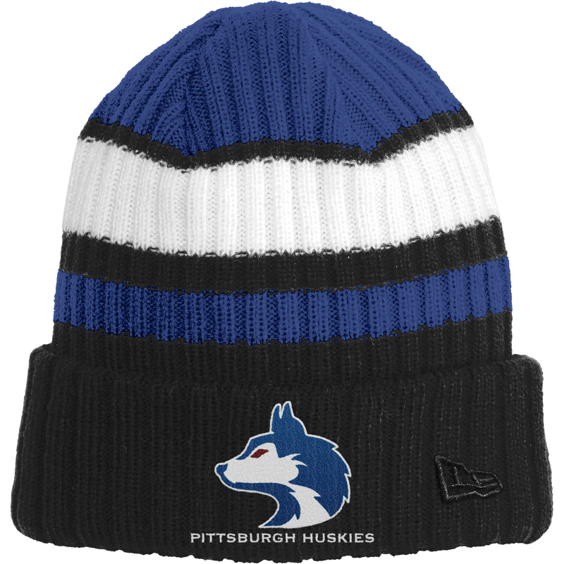 Pittsburgh Huskies New Era Ribbed Tailgate Beanie