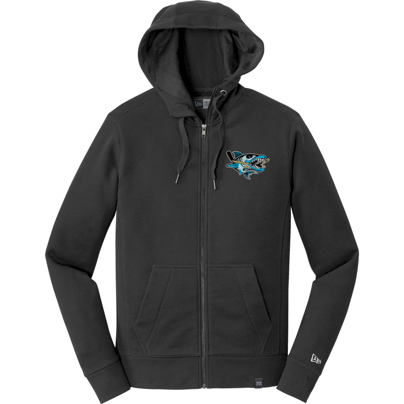 Boca Barracudas New Era French Terry Full-Zip Hoodie