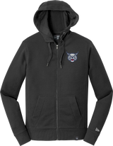 CT Bobcats New Era French Terry Full-Zip Hoodie