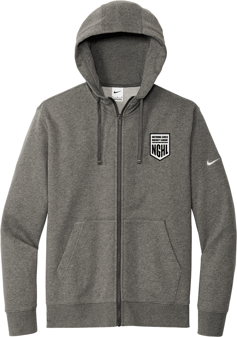 NGHL Nike Club Fleece Sleeve Swoosh Full-Zip Hoodie