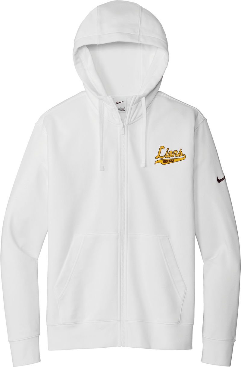 Greensburg Salem Nike Club Fleece Sleeve Swoosh Full-Zip Hoodie