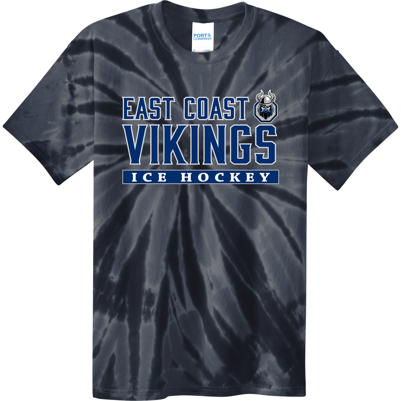 East Coast Vikings (Mens) Youth Tie-Dye Tee